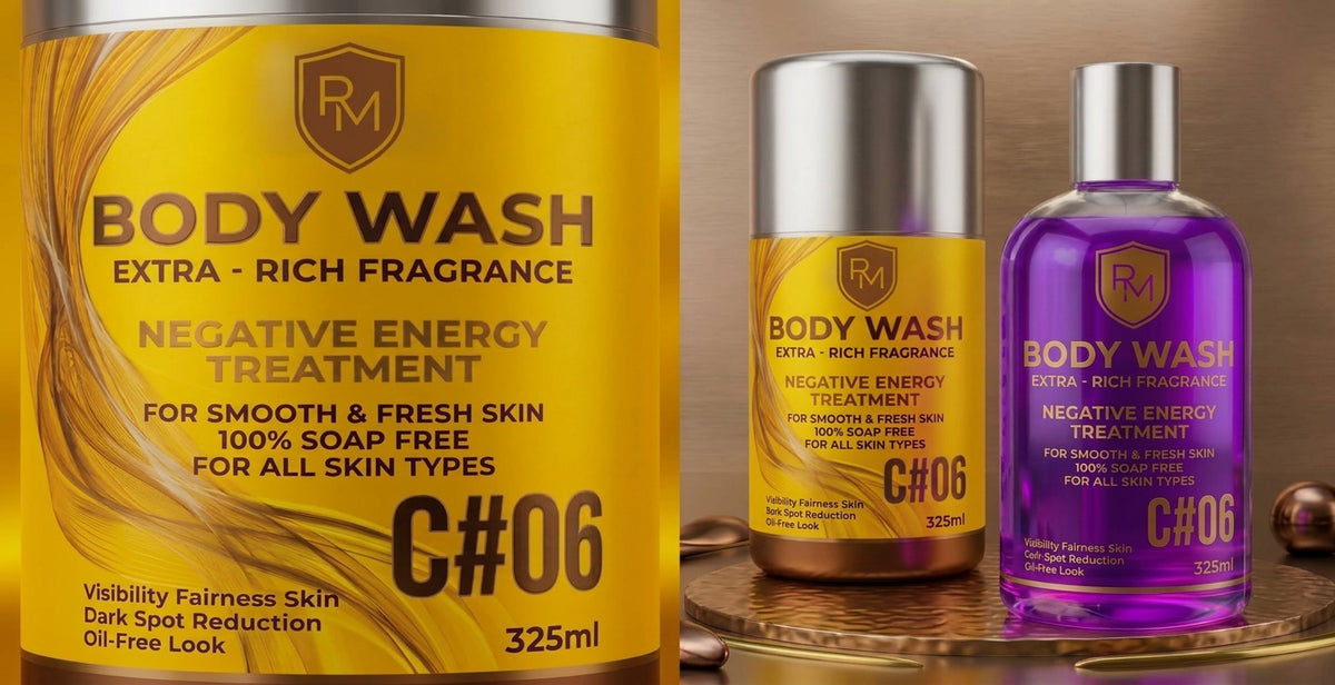 Body Wash C#6 For Negative Energy Solution 325ml